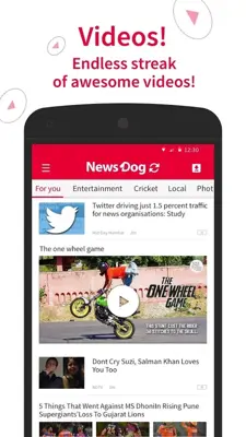 NewsDog Lite android App screenshot 1