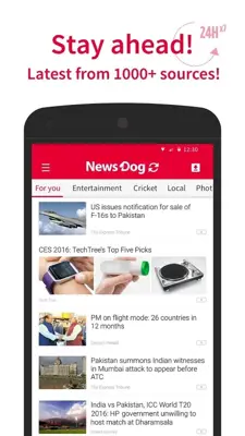 NewsDog Lite android App screenshot 4